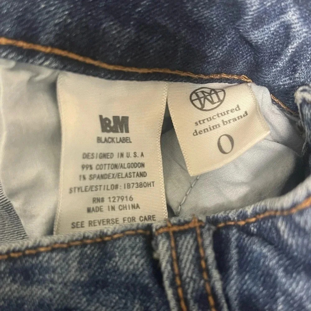 L&M Black Label High Rise Straight Jeans - Picture 7 of 7